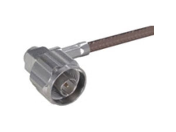 Huber &amp; Suhner 16_N-50-3-27/133_NE 22642847 N-kontakt Kontakt, vinklad 50 Ω 1 st
