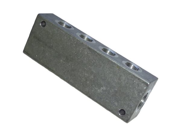 MANIFOLD TWO-SIDED G1/4(6 X 1/8)