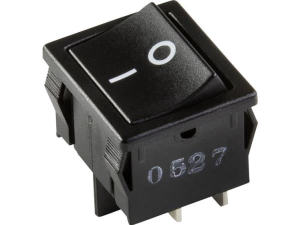 interBär 3628-201.22 Vippekontakt 3628-201.22 250 V/AC 10 A 1 x Off/On Klikkende 1 stk