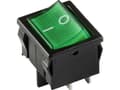 Miniatyrbilde 1 av 2: interBär 3628-250.22 Vippekontakt 3628-250.22 250 V/AC 10 A 1 x Off/On Klikkende 1 stk