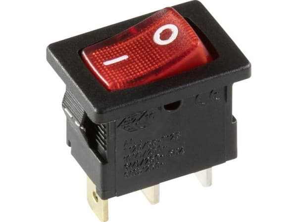 interBär 3631-813.22 Vippekontakt 3631-813.22 250 V/AC 10 A 1 x Off/On Klikkende 1 stk