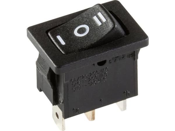 interBär Växelströmbrytare 3632-100.22 250 V 10 A 1 x On/Off/On Klickande 1 st