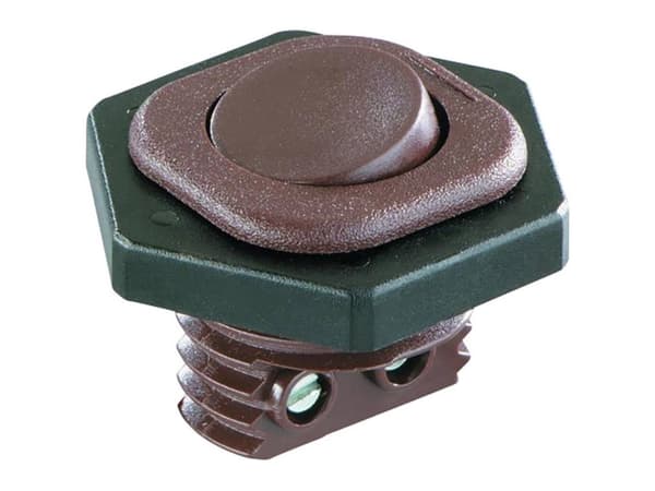 interBär 8014-001.01 Vippekontakt 8014-001.01 250 V/AC 6 A 1 x Off/On Klikkende 1 stk