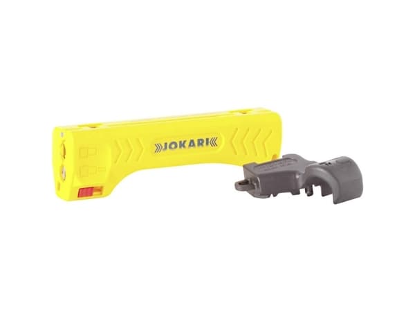 Jokari T30110 Top Coax Plus Kabelbeklædningsfjerner Egnet til Koaxialkablar 4.8 til 7.5 mm RG6, RG59/U, RG58