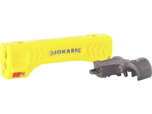 Jokari T30110 Top Coax Plus Kabelbeklædningsfjerner Egnet til Koaxialkablar 4.8 til 7.5 mm RG6, RG59/U, RG58