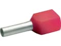 Pikkukuva 2 / 3: Klauke 8718, Piikkiliitin, Kupari, Suora, Punainen, Kupari, Polypropeeni (PP), 2 mm²