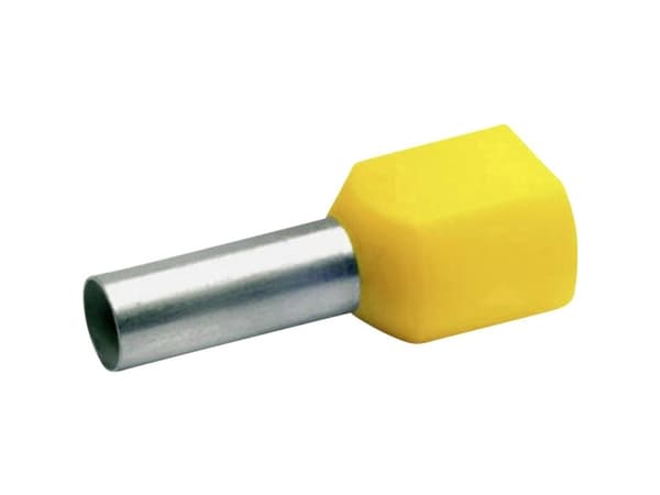 Klauke 87514, Keltainen, Uros, Suora, Kupari, Polypropeeni (PP), Peltipurkki, DIN EN 60228 Cl. 5 / 6