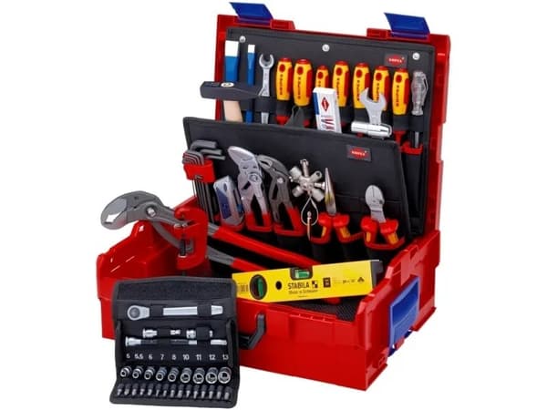 KNIPEX L-BOXX Plumbing - Verktøyssett - 52 deler - inn boks