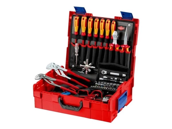 KNIPEX L-BOXX Plumbing - Verktøyssett - 52 deler - inn boks