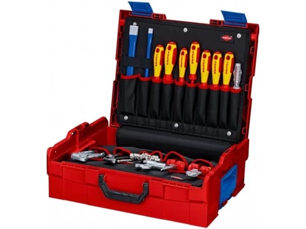 KNIPEX L-BOXX Plumbing - Verktøyssett - 52 deler - inn boks