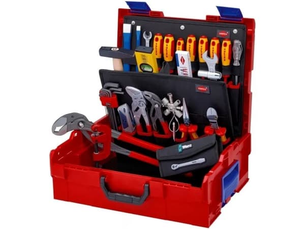 KNIPEX L-BOXX Plumbing - Verktøyssett - 52 deler - inn boks