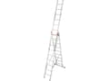 Miniatyrbild 3 av 3: Krause Monto Tribilo 9 Step Aluminum Multifunctional Ladder (129673)