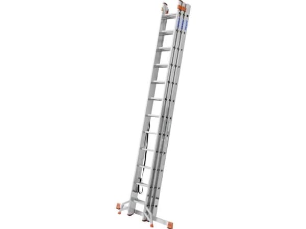 Krause Monto Tribilo 9 Step Aluminum Multifunctional Ladder (129673)