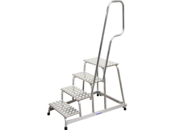 Krause 805096 Aluminium Monteringspall Mobil Arbetshöjd (max.): 2,80 m Silver 13,5 kg