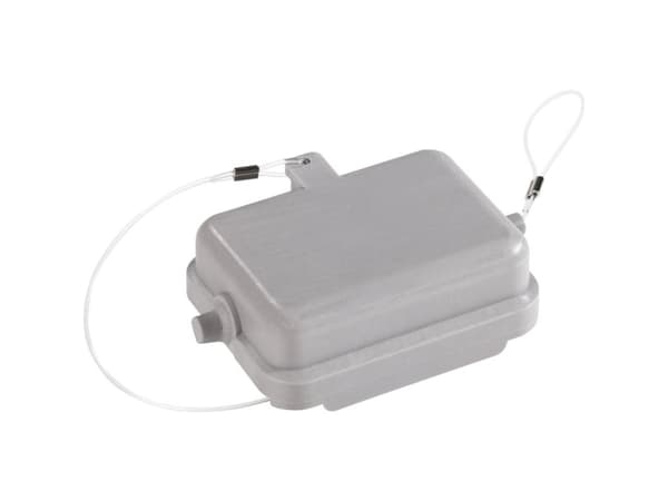 Beskyttelseshætte med 4 bolte til monteret, socket, kobling boliger, nøglesnor med Spade Series H-10 B H-B 10 10047000 LAPP 1 stk