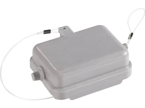 Beskyttelseshætte med 4 bolte til monteret, socket, kobling boliger, nøglesnor med Spade Series H-10 B H-B 10 10047000 LAPP 1 stk