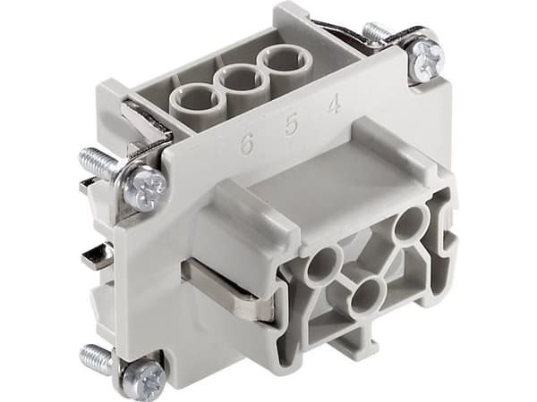 Lapp H-BE 6 BS, 6 + PE, Grå, Hunkjønn, Rett, Polykarbonat (PC), Sølv