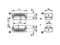 Miniatyrbild 3 av 5: Lapp EPIC H-BE 24 SS, PCB, Grå, 2,5 mm ², 600 V, 16 A, -40 - 100 ° C