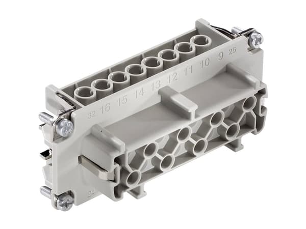 LAPP 10240010 Tilslutningsindsats EPIC® H-BVE 6 Samlet poltal 6 + 2 + PE 5 stk