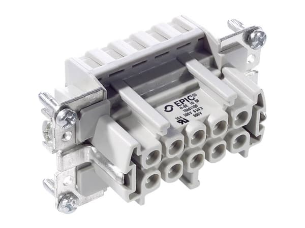 LAPP 10401100 Tilslutningsindsats EPIC® H-BE 10 Samlet poltal 10 + PE 10 stk