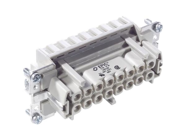 LAPP 10401200 Tilslutningsindsats EPIC® H-BE 16 Samlet poltal 16 + PE 5 stk