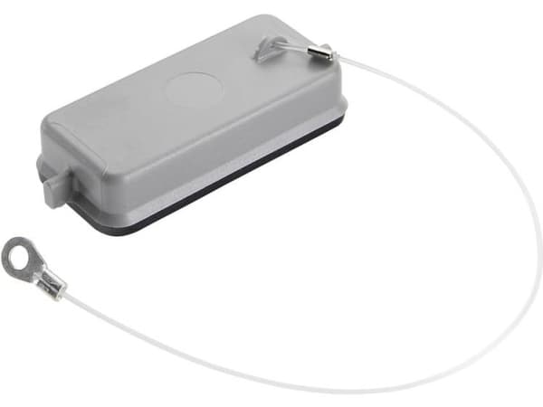 Beskyttende cover med 2 bolte til monteret, socket, kobling boliger, nøglesnor med Spade Series H-10 A H-A 10 10457500 LAPP 1 stk