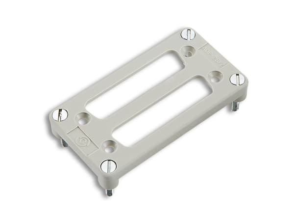 Sovitinlevy 2 D-SUB-insertille 25-napainen sarja H-B 10 LAPP H-B 10/2XM-D 25 10 kpl