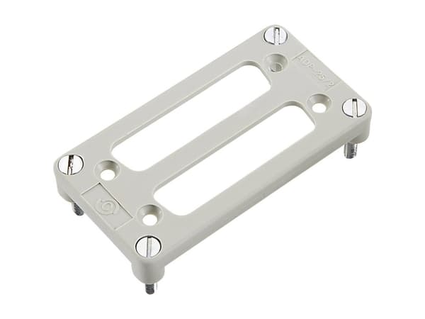 Sovitinlevy 2 D-SUB-insertille 25-napainen sarja H-B 10 LAPP H-B 10/2XM-D 25 10 kpl