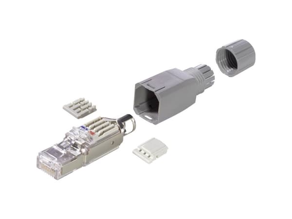 LAPP 21700540 Sensor-/Aktor-datastikforbinder Stik, lige Pol-tal (RJ): 8P8C 1 stk