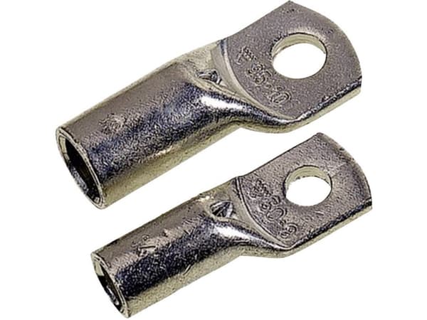 Lapp 61796670, Rörformig ringkabelsko, Rak, Metallisk, Koppar, 16 mm, 34 mm