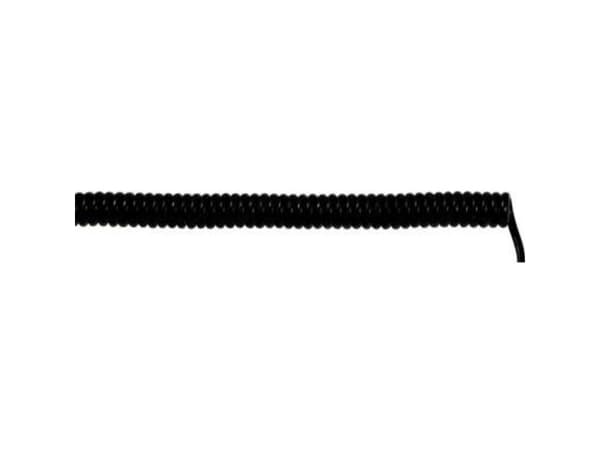 LAPP 73220266 Spiraalikaapeli UNITRONIC® SPIRAL 200 mm / 800 mm 7 x 0,25 mm² Musta 1 kpl