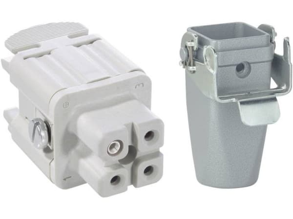 Lapp EPIC KIT H-A 3 BS MTGVB M20, Harmaa, Polyamidi, Sinkki, Hopea, E75770 B437 IEC 61984, UL 1977, -40 - 100 °C, 1 kpl