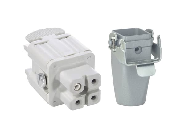 Lapp EPIC KIT H-A 3 BS MTGVB M20, Harmaa, Polyamidi, Sinkki, Hopea, E75770 B437 IEC 61984, UL 1977, -40 - 100 °C, 1 kpl