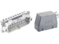 Miniatyrbilde 2 av 3: Lapp EPIC KIT H-BE 16 SS TS M25, Grå, Kopper, Sølv, IP65, 16 A, UL 508 / UL 2237 IEC 61984, UL 1977