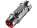 Miniatyrbild 1 av 5: Lapp EPIC POWER LS1 KIT F6 3+PE+4, Krimpning, Jämn, Guld, 4 mO, 6 kV, 630 V