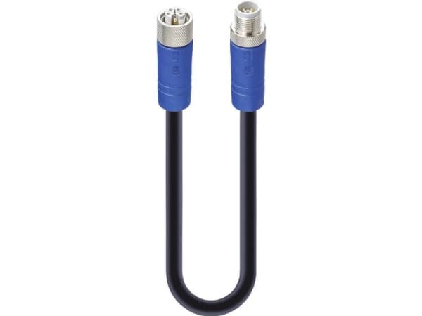 Lumberg Automation 934853184 Sensor-, aktuator-stik, M12 Stik , Bøsning 2.00 m Pol-tal (RJ): 5 1 stk