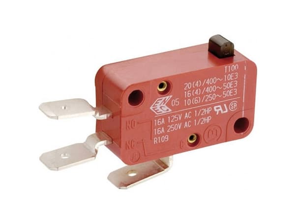 Marquardt mikrokontakti 01004.1001-01 250 V/AC 8 A 1 x On/(On) painikkeen pää 1 kpl