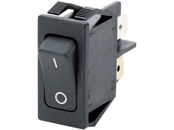Marquardt 1552.3102 Vippekontakt 1552.3102 250 V/AC 16 A 2 x Off/On IP40 Klikkende 1 stk