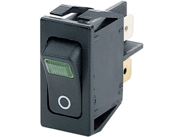 Marquardt 1555.3108 Vippekontakt 1555.3108 250 V/AC 16 A 2 x Off/On IP40 Klikkende 1 stk