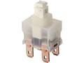 Pikkukuva 2 / 2: Marquardt 1682.1101 Painekytkin 250 V/AC 12 A 2 x On/Off IP40 Klikkende 1 stk