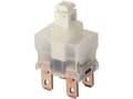 Pikkukuva 1 / 2: Marquardt 1682.1101 Painekytkin 250 V/AC 12 A 2 x On/Off IP40 Klikkende 1 stk