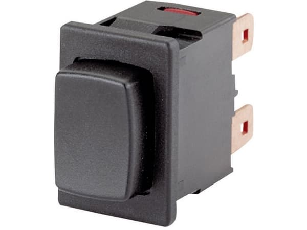 Marquardt 1684.1101 Tryckvakt 250 V/AC 16 A 2 x On/Off Klikkende (L x B) 21 mm x 15 mm IP40 1 stk