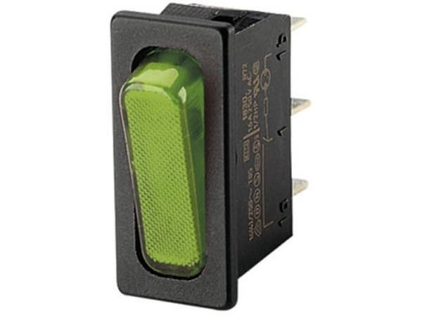 Marquardt 1830.3118 Vippekontakt 1830.3118 250 V/AC 20 A 1 x Off/On IP40 Klikkende 1 stk