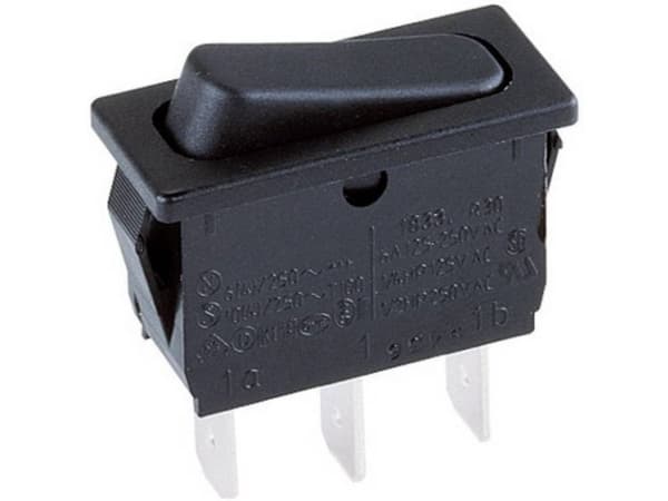 Marquardt 1831.1107 Vippekontakt 1831.1107 250 V/AC 10 A 1 x Off/On IP40 Klikkende 1 stk