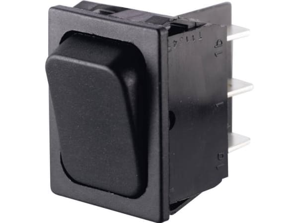 Marquardt 1834.3402 Vippekontakt 01834.3402-00 250 V/AC 6 A 2 x On/(On) IP40 Tastende 1 stk