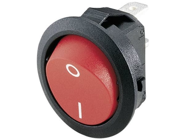 Marquardt 1881.1104 Vippekontakt 1881.1104 250 V/AC 12 A 1 x Off/On IP40 Klikkende 1 stk