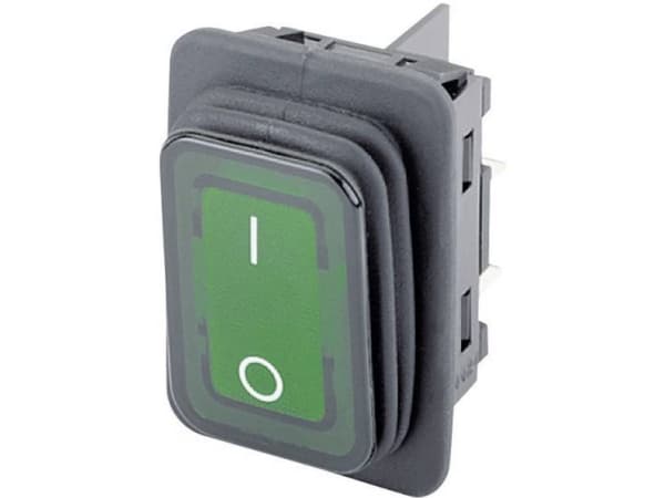 Marquardt 1935.3218 Vippekontakt 1935.3218 250 V/AC 20 A 2 x Off/(On) IP65 Tastende 1 stk