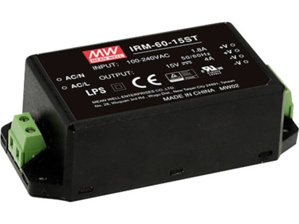 Mean Well AC/DC-Printnetzteil IRM-60-12ST 60 W (IRM-60-12ST)