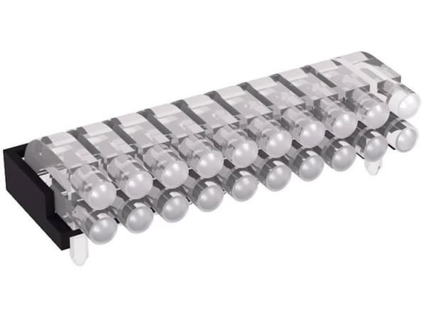 Mentor 1296.2052 Light Pipe Rigid Card Mount, Press Fit
