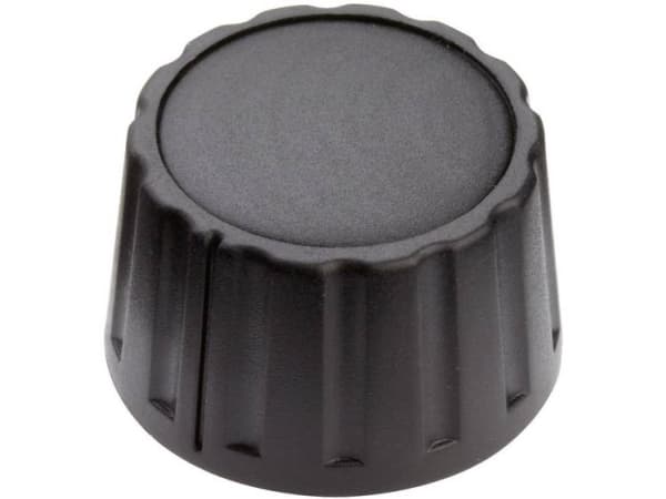 Mentor 4333.6000 Nuppi Musta (Ø x K) 28 mm x 17 mm 1 kpl 1 kpl